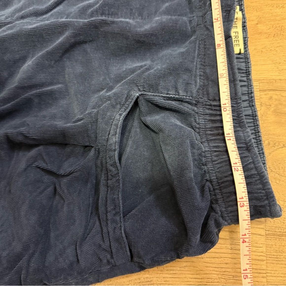 NEW We The Free Fine Corduroy Blue Pants XS - Picture 5 of 11